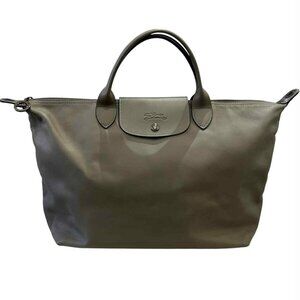 Longchamp Large Leather Le Pliage Xtra Tote Bag